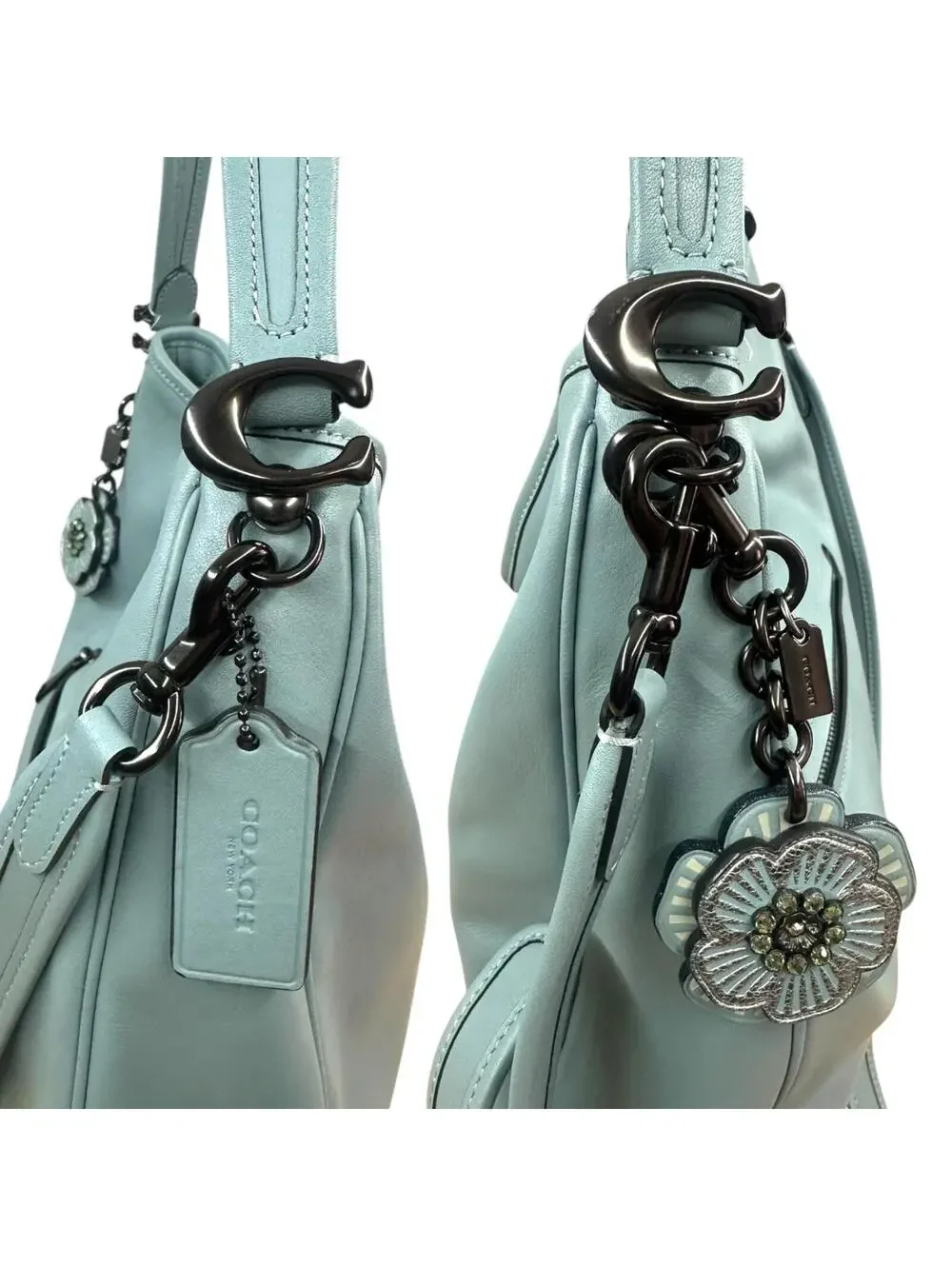 Coach Soft‎ Tabby Hobo in Sage Leather